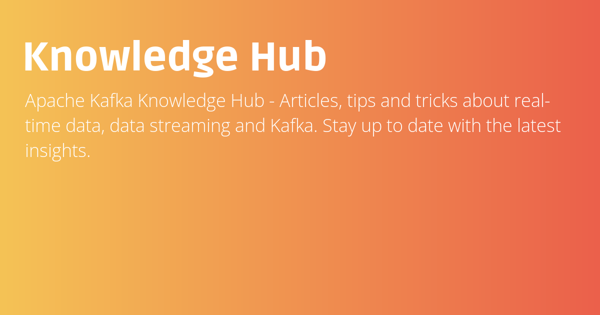 Data Knowledge Hub Knowledge Hub - DataFlow Academy