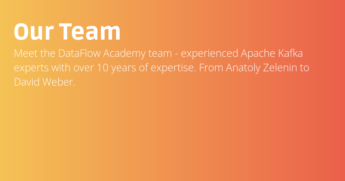 Our Team - DataFlow Academy